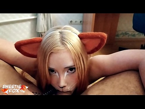 ❤️ Kitsune anameza mboo na kumeza mdomoni ❌